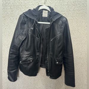 We The Free Vegan Leather Jacket